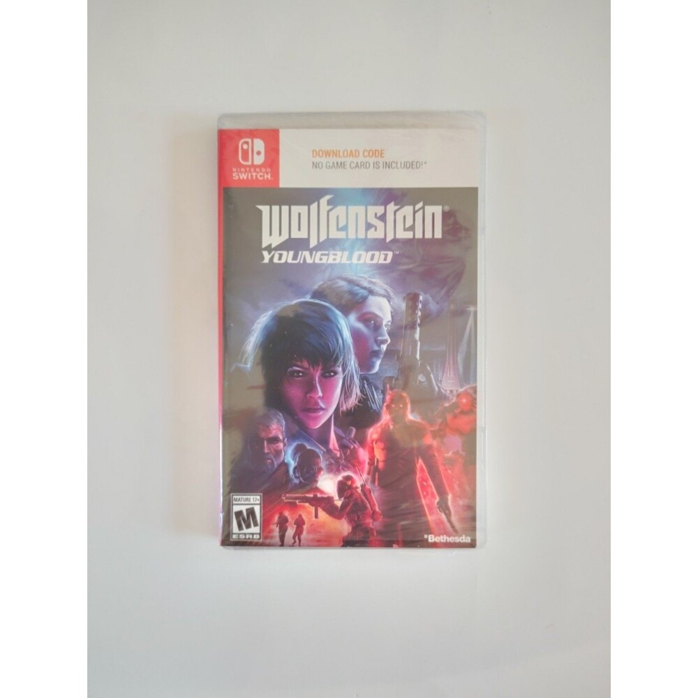 Wolfenstein: Youngblood (Code In Box) - Nintendo Switch. New (Sealed) Switch New